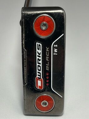 Odyssey O-Works Black 1W S  Golf Putter With Head Cover